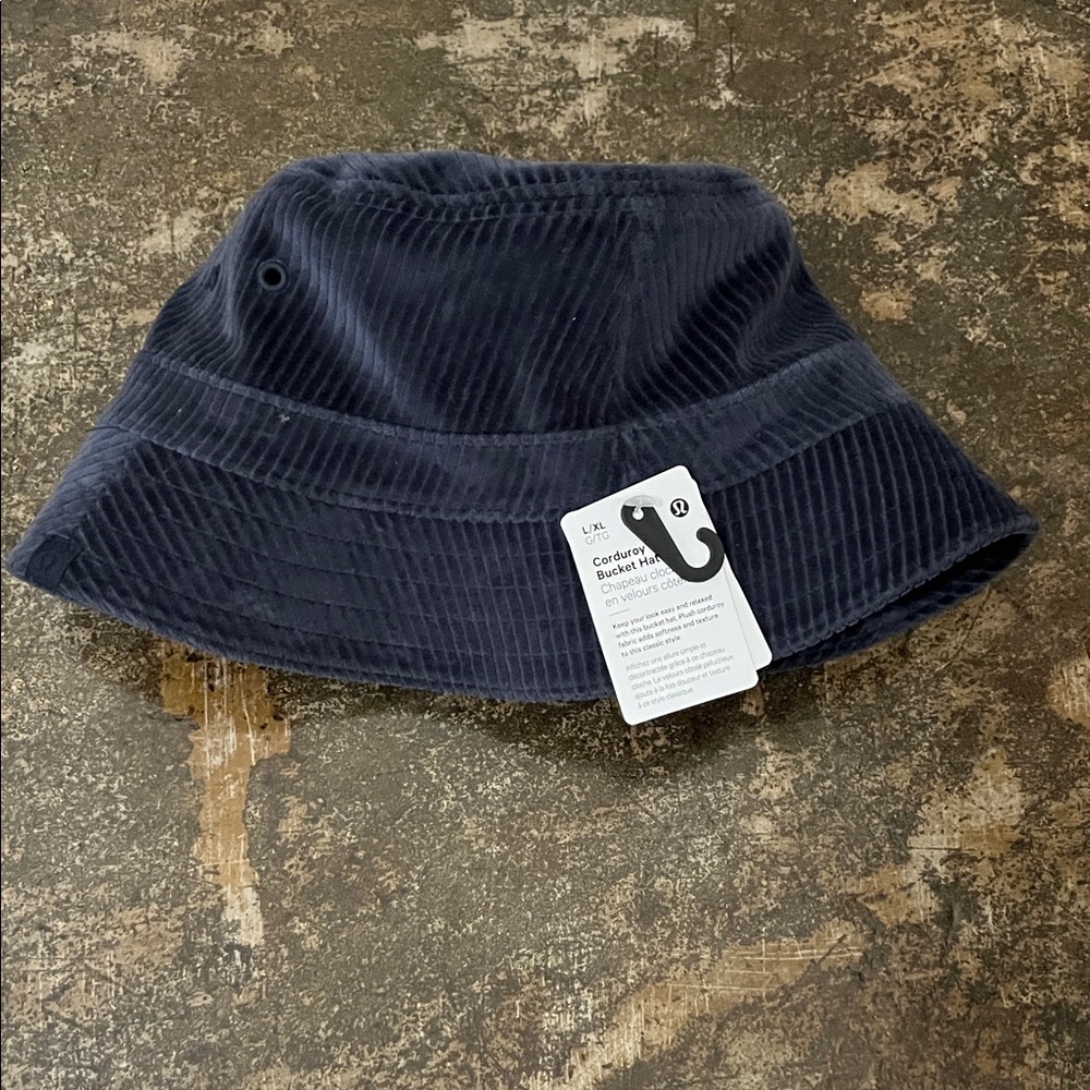 Lululemon Corduroy Bucket Hat - Navy